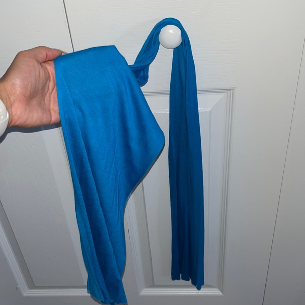 Blue kids scarf